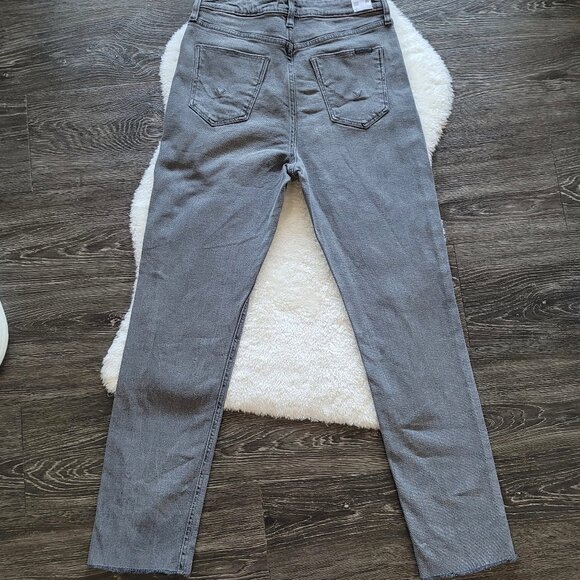 Hudson Heidi High Rise Straight Jeans in Foggy Night Sz 29 - Picture 4 of 11